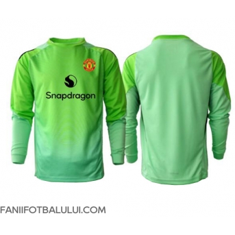 Manchester United Portarii Tricou Fotbal Replică 2025-26 Barbati Treilea Mâneci Lungi